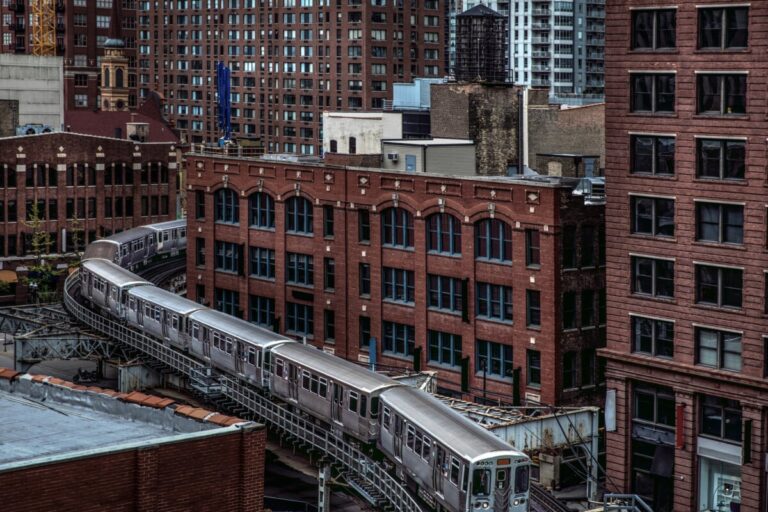 L train in Chicago