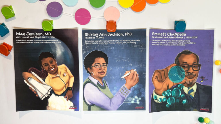 wards science BHM Posters horizontal 2